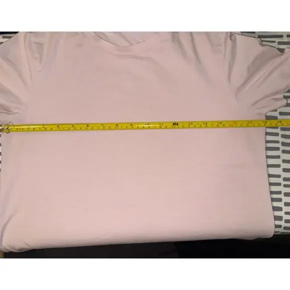 Lululemon Love Crew Short Sleeve Flush Pink Sz 6 - Picture 7 of 9